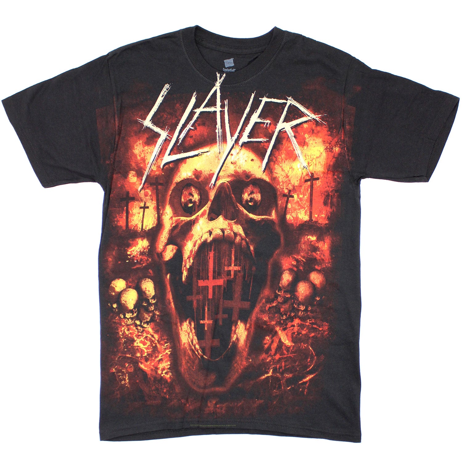 Slayer Crosses 2011 Tour T-shirt