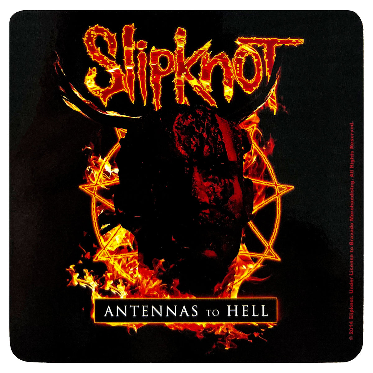 Slipknot Antennas Coaster Front