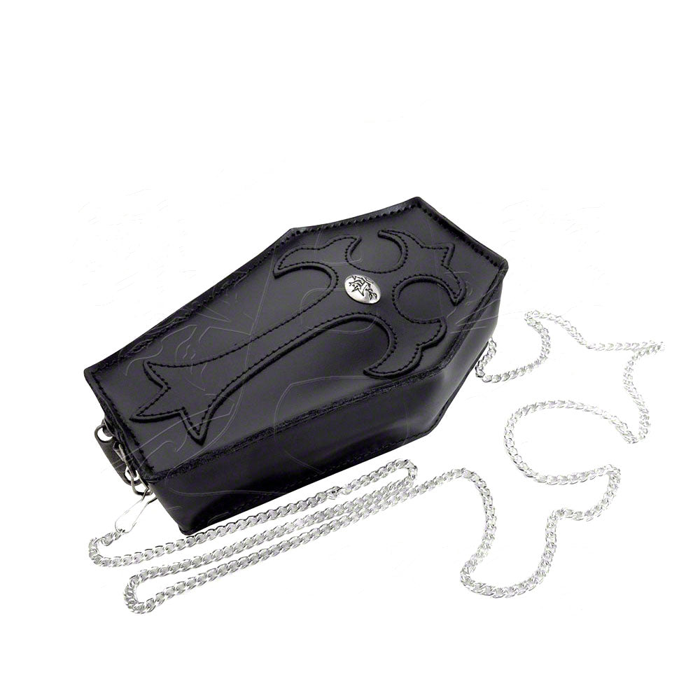 Alchemy Of England Coffin Purse Bag Front
