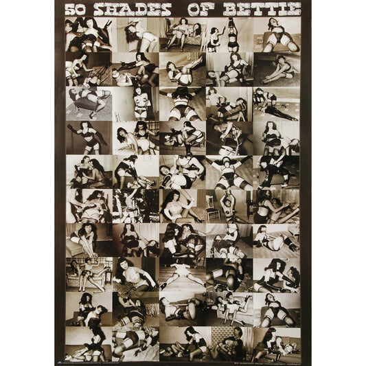 Bettie Page 50 Shades Of Bettie Domestic Poster