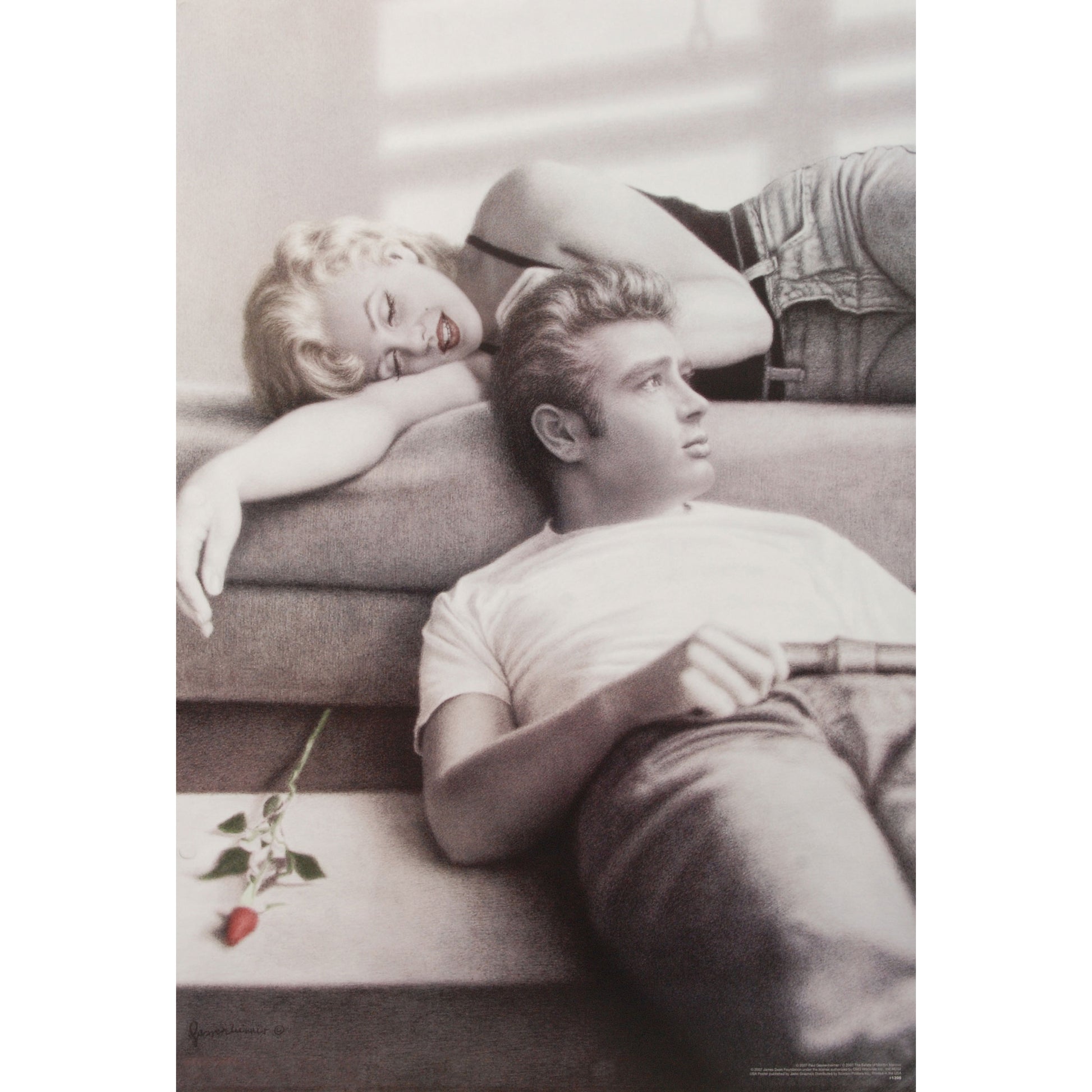 Marilyn Monroe James & Marilyn Domestic Poster