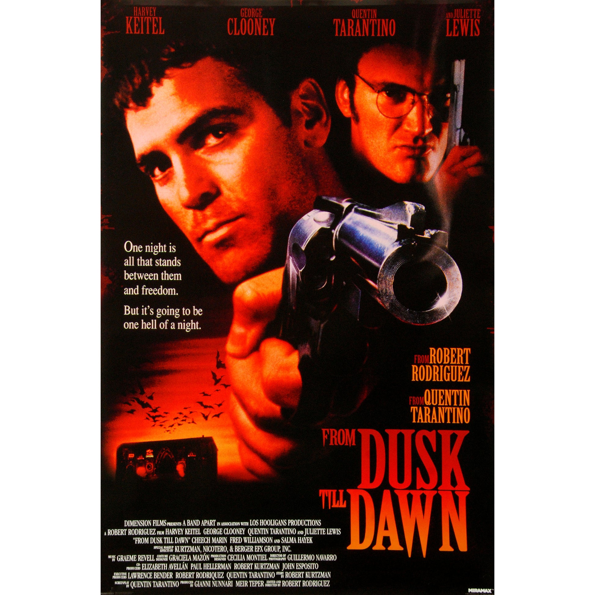 From Dusk Till Dawn Original Domestic Poster