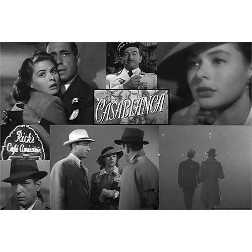 Casablanca Collage Domestic Poster