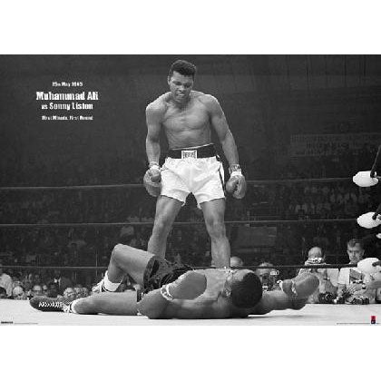 Muhammad Ali Liston Subway Poster Front