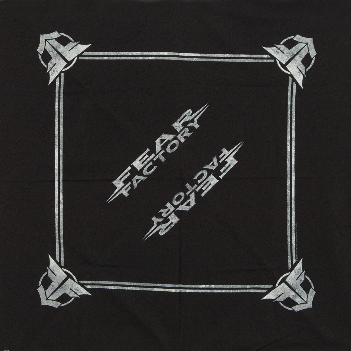Fear Factory Logo Bandana Front
