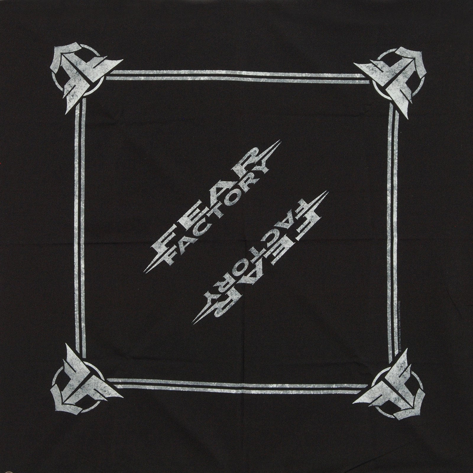Fear Factory Logo Bandana Front