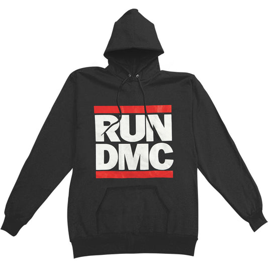 Run DMC Black Hooded Sweatshirt Front