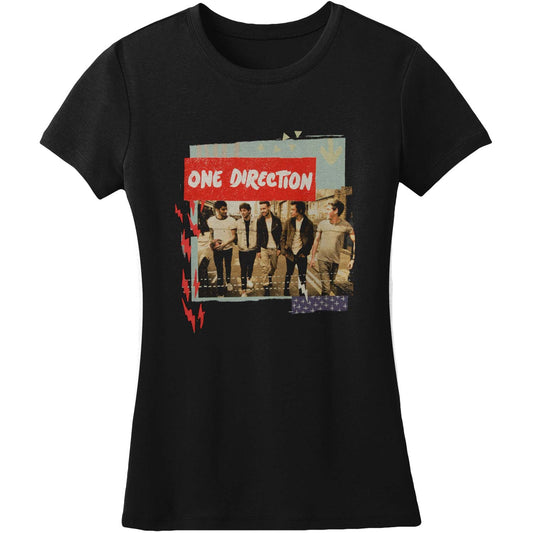 One Direction Bolts Soft Junior Top Front