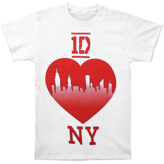 One Direction Love New York Slim Fit T-shirt Front