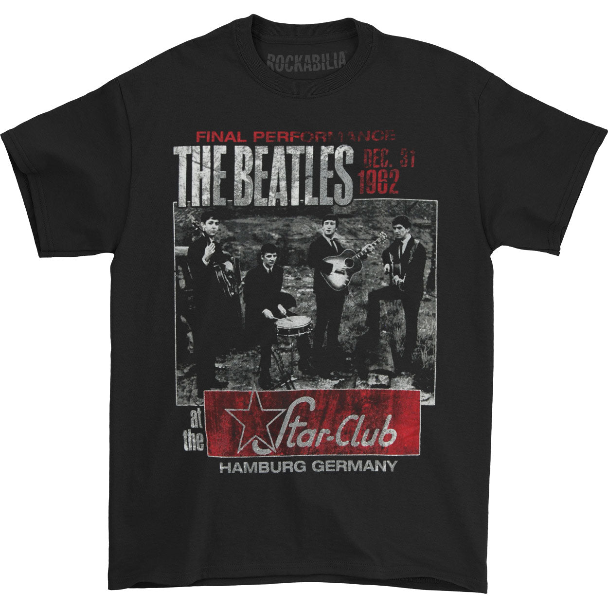 Beatles Star Club, Hamburg T-shirt Front