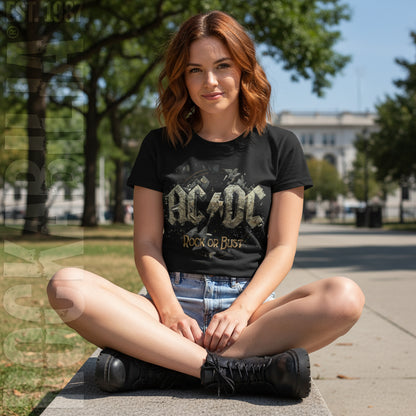 AC/DC Rock Or Bust Junior Top