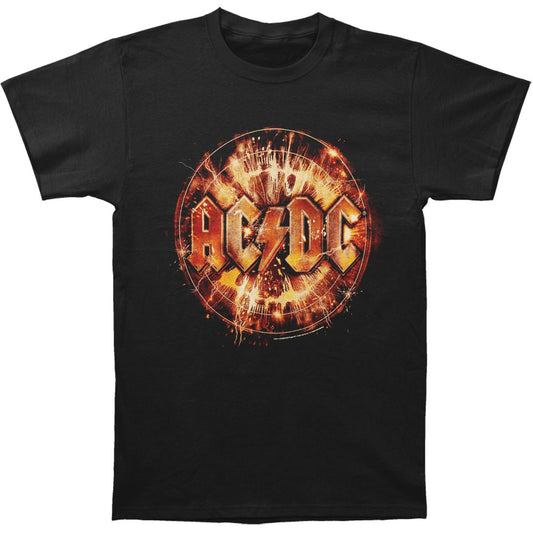 AC/DC Electric Explosion Logo T-shirt Front