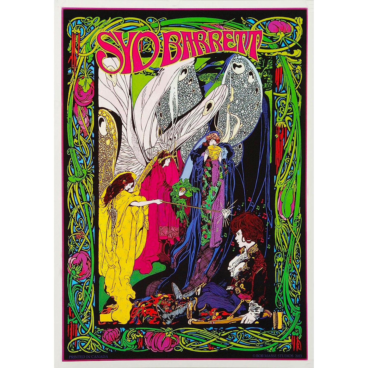 Syd Barrett Concert Promo Poster