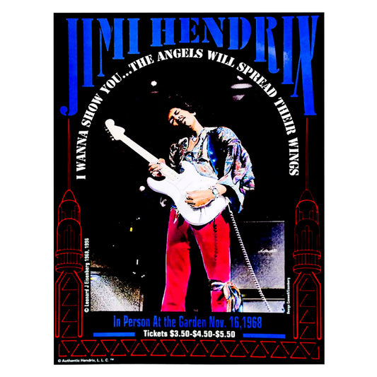 1968 Concert Promo Poster