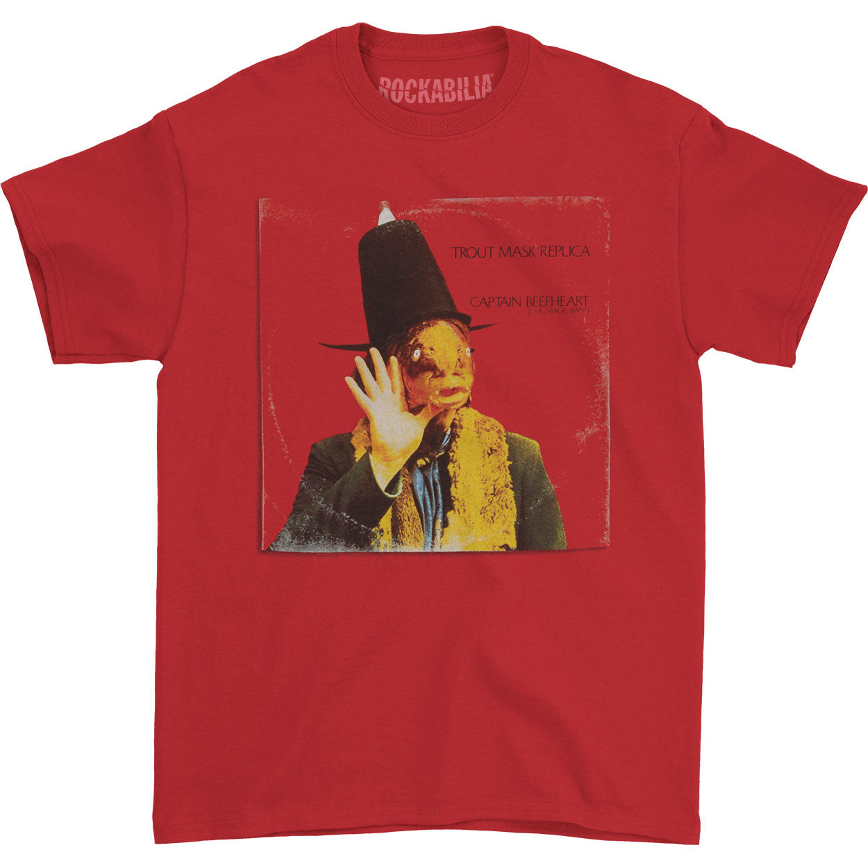 Captain Beefheart Capt. Beefheart Trout Mask Replica T-shirt Front