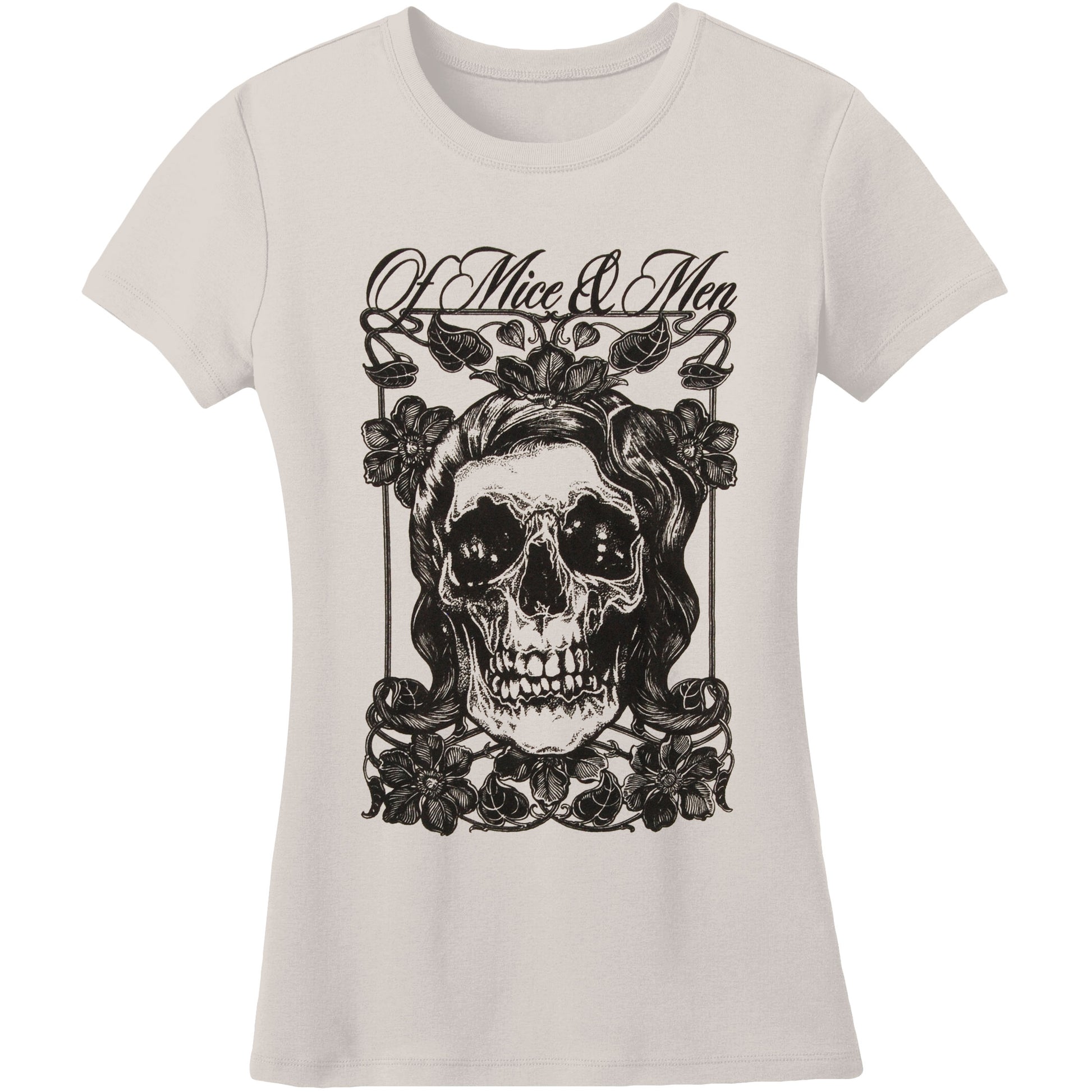 Floral Skull Soft Junior Top