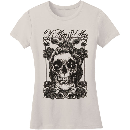 Floral Skull Soft Junior Top