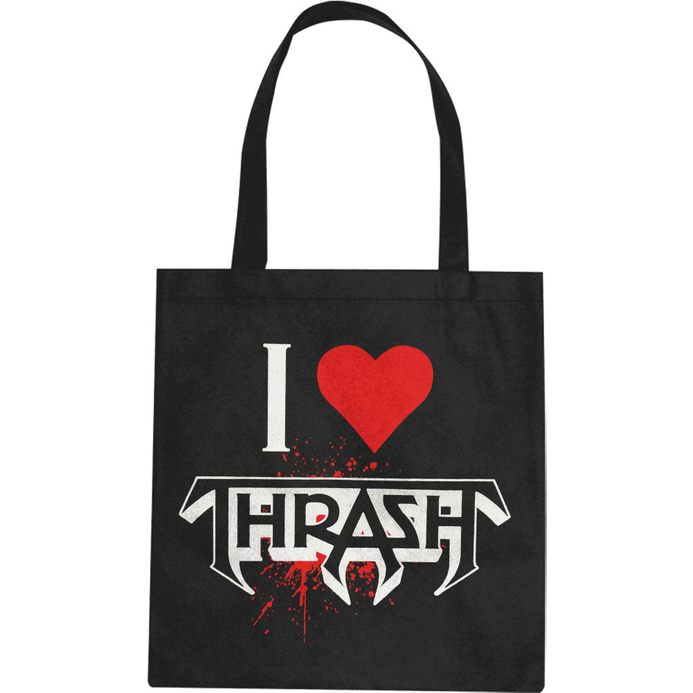 Testament I Heart Thrash - Tote Wallets & Handbags Front