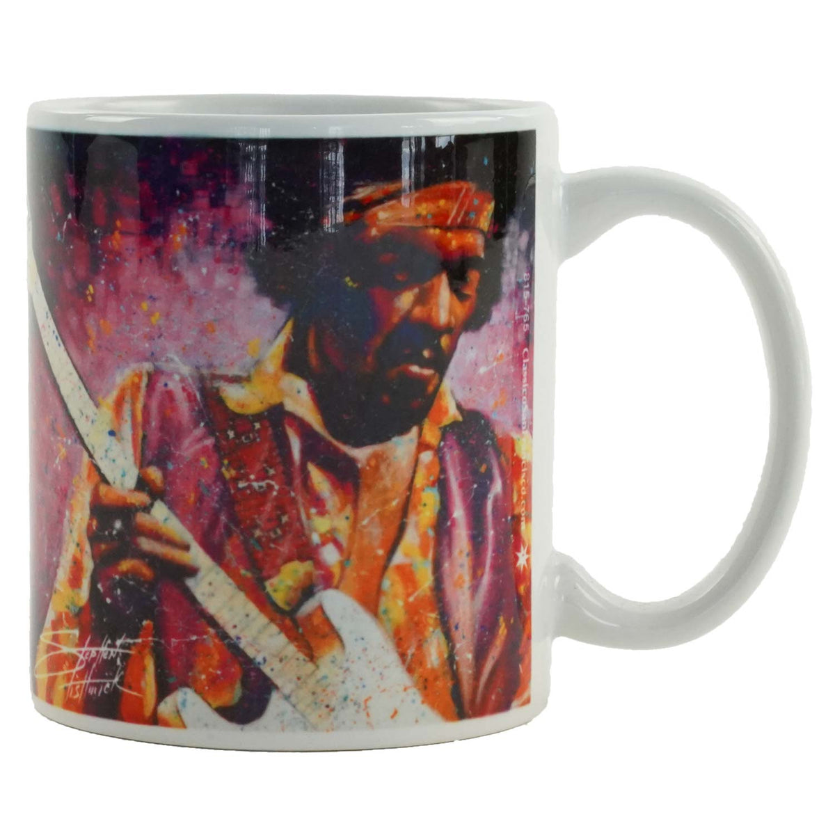 Jimi Hendrix Watchtower Coffee Mug Front