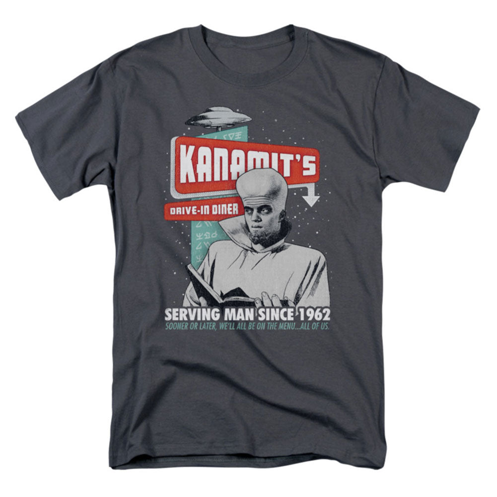 Twilight Zone Kanamits Diner T-shirt