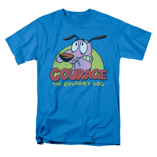 Courage The Cowardly Dog Colorful Courage T-shirt Front