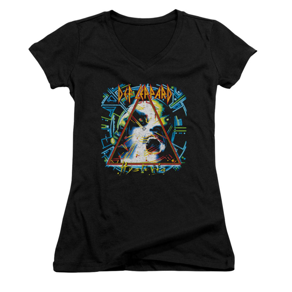 Def Leppard Hysteria Cap Sleeve Junior Top