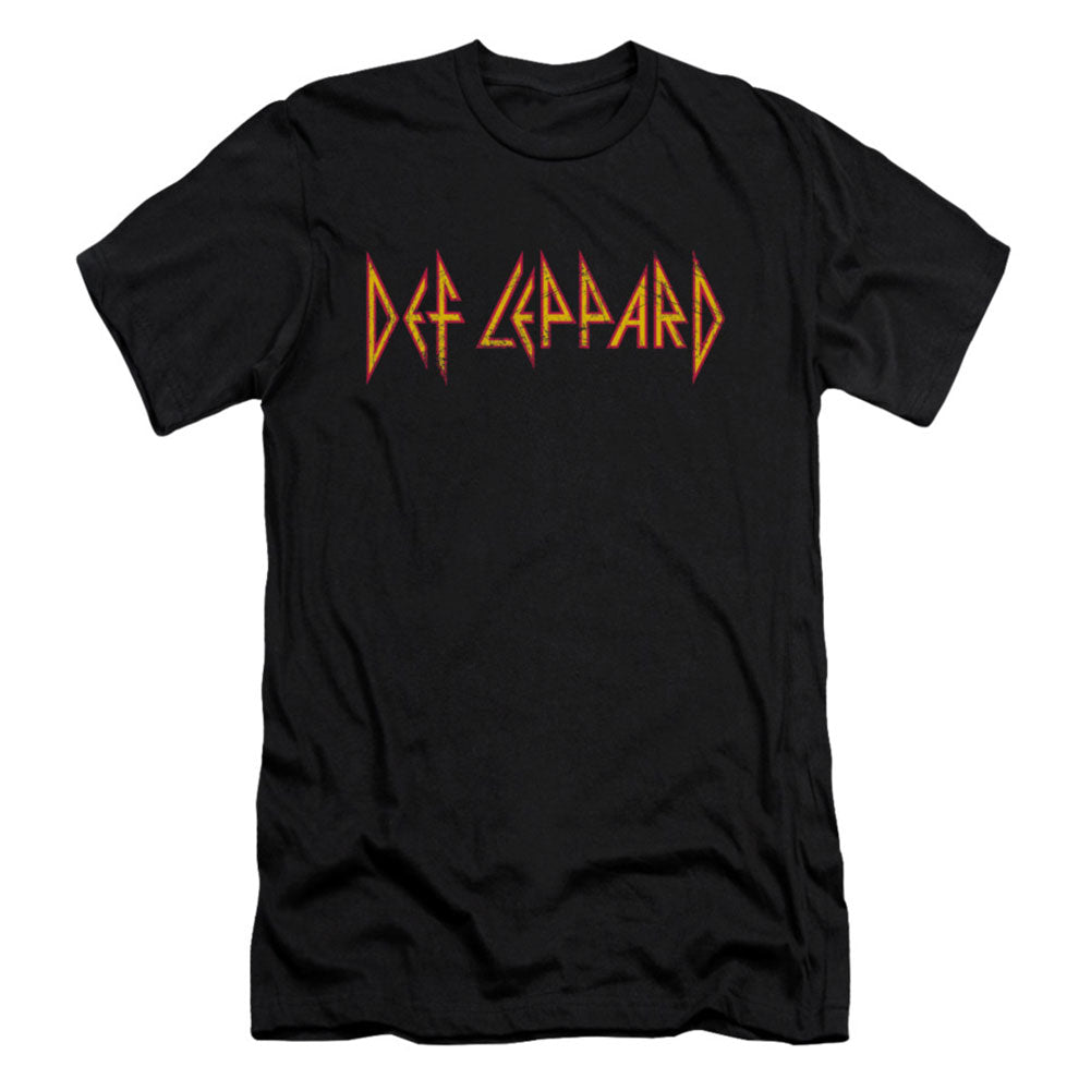Def Leppard Horizontal Logo Slim Fit T-shirt