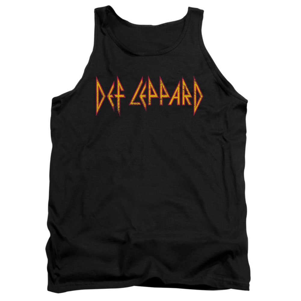 Def Leppard Horizontal Logo Mens Tank