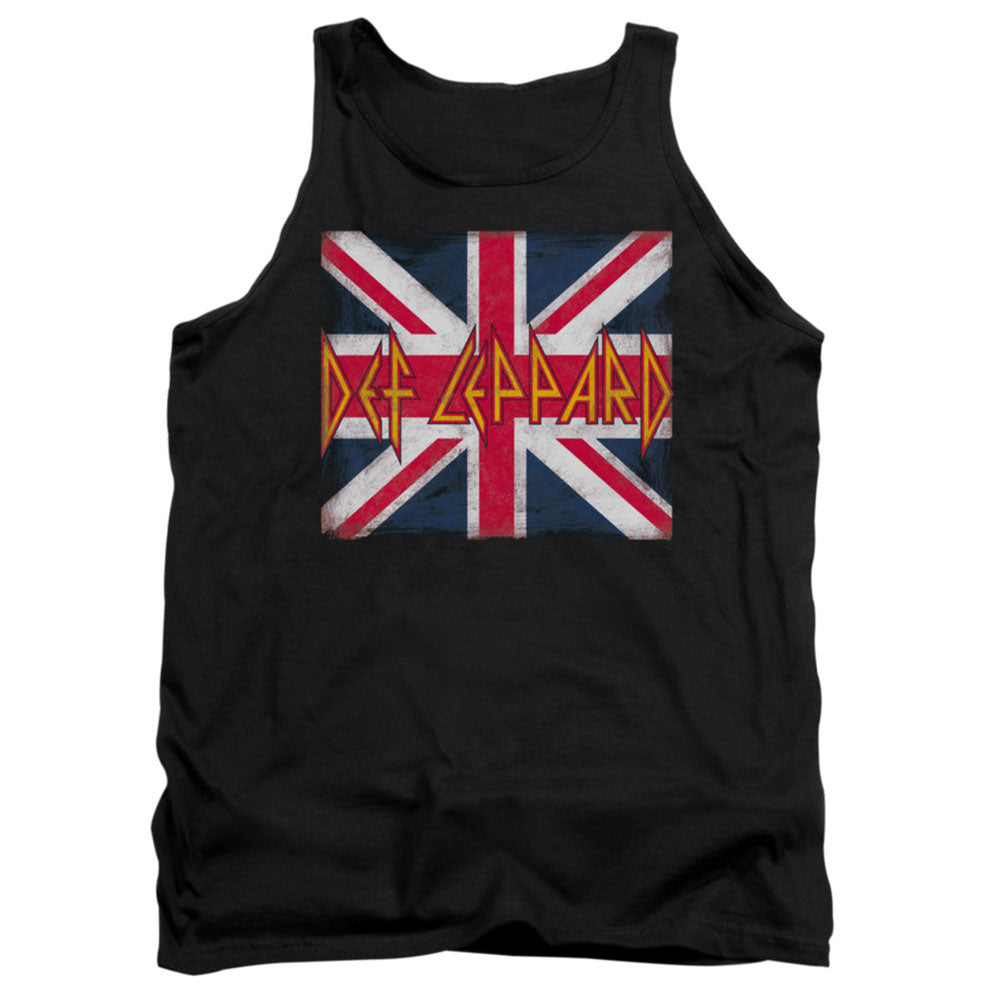 Def Leppard Union Jack Mens Tank