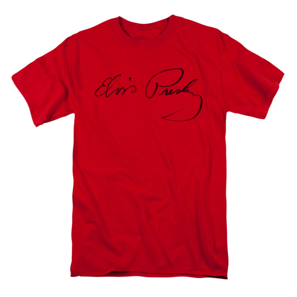 Elvis Presley Signature Sketch T-shirt