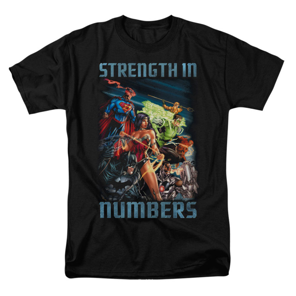 Justice League Of America Strength In Number T-shirt