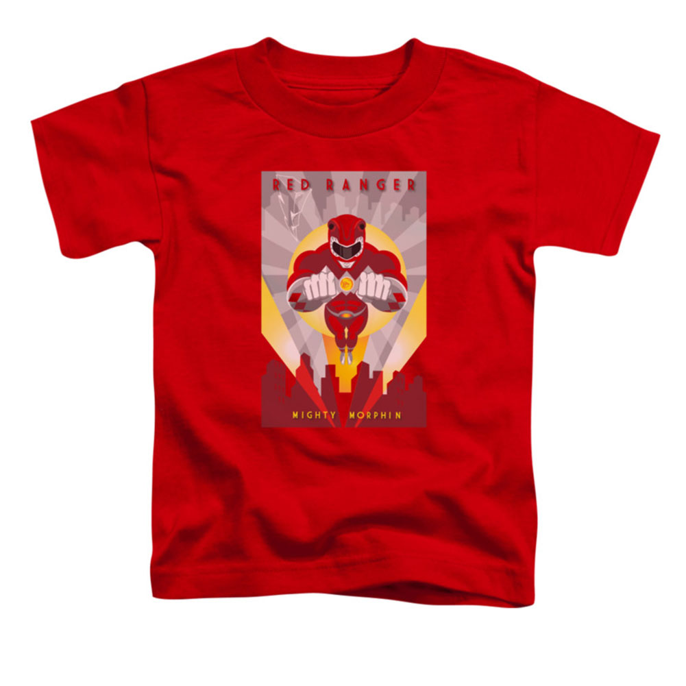 Power Rangers Red Deco Childrens T-shirt