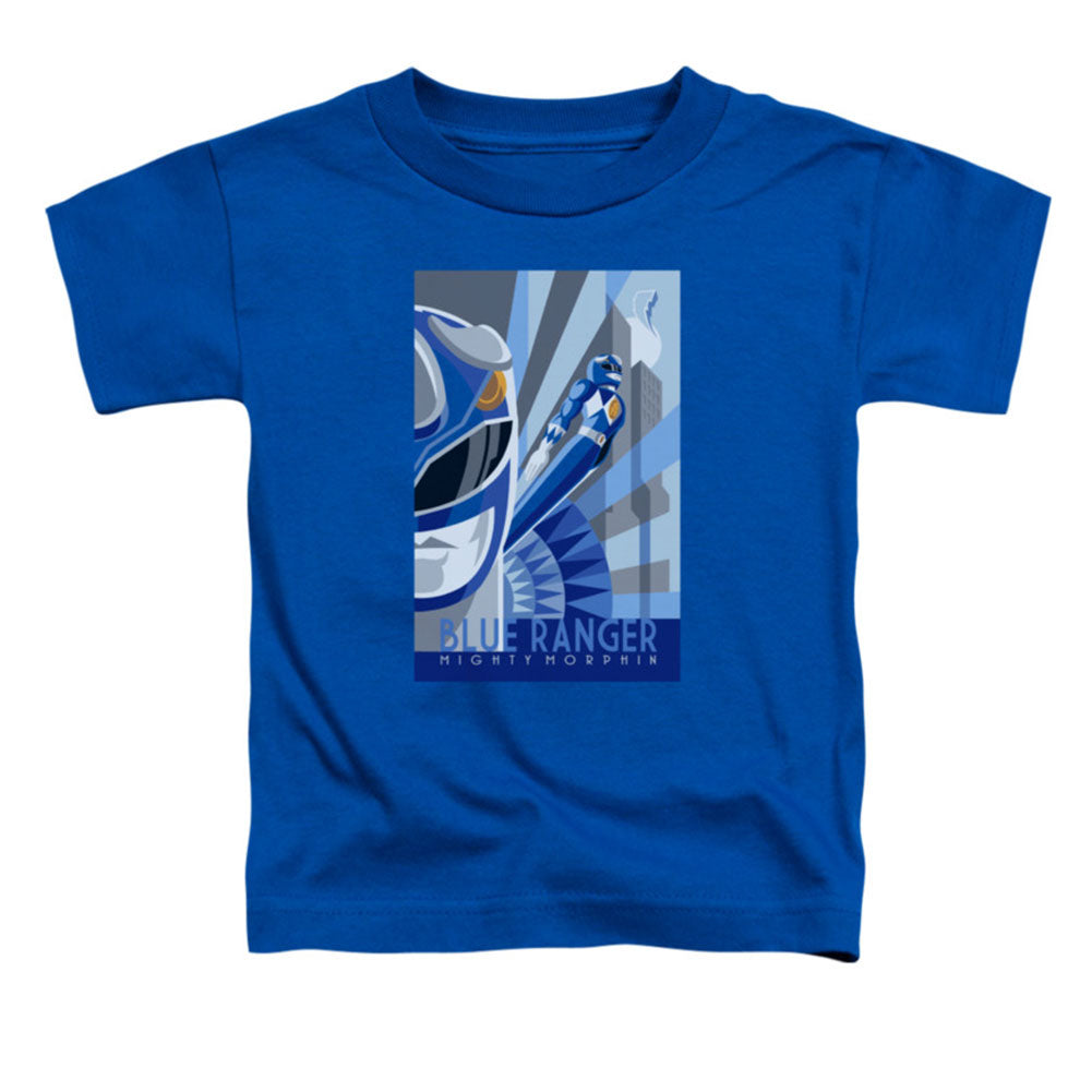 Power Rangers Blue Ranger Deco Childrens T-shirt