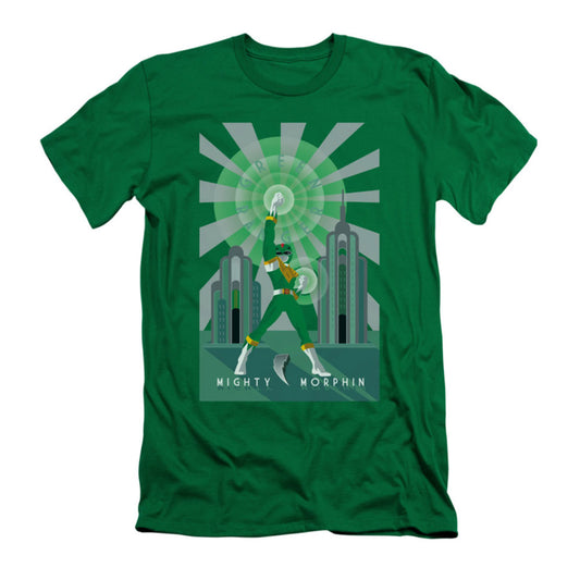 Power Rangers Green Ranger Deco Slim Fit T-shirt