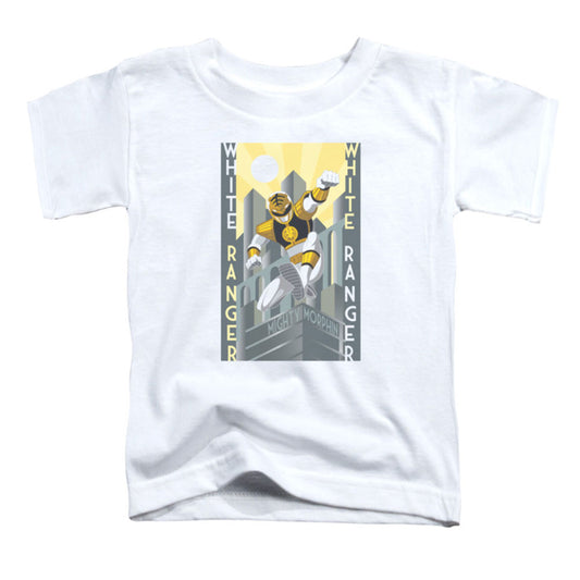 Power Rangers White Ranger Deco Childrens T-shirt