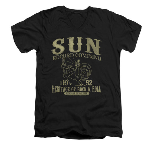 Sun Records Rockabilly Bird Slim Fit T-shirt