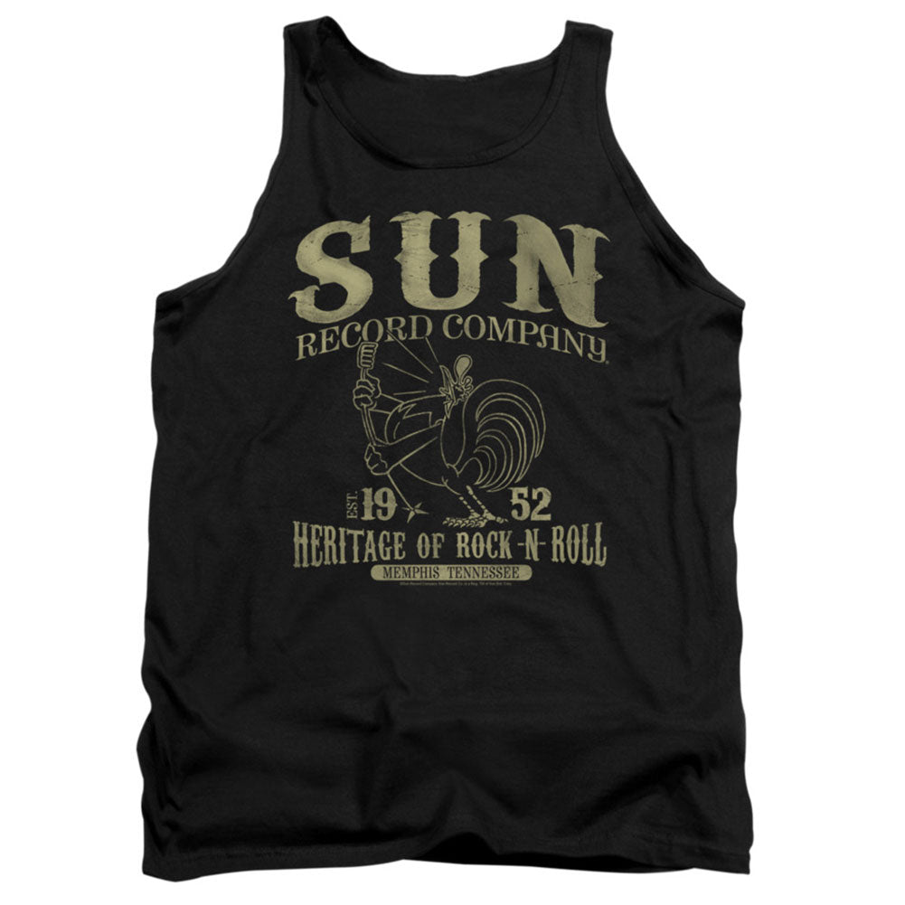 Sun Records Rockabilly Bird Mens Tank