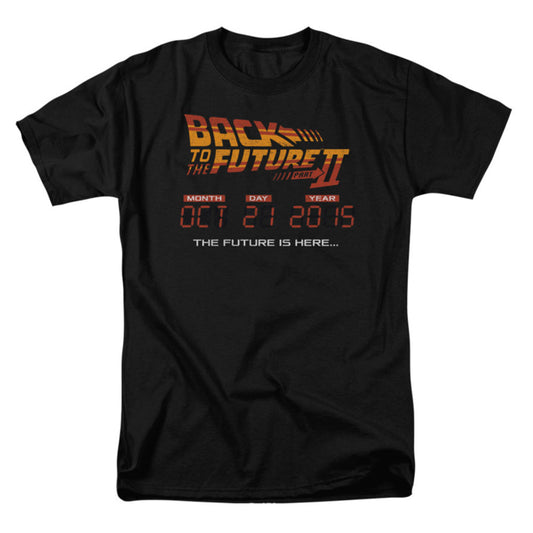 Back To The Future Future Is Here T-shirt Front