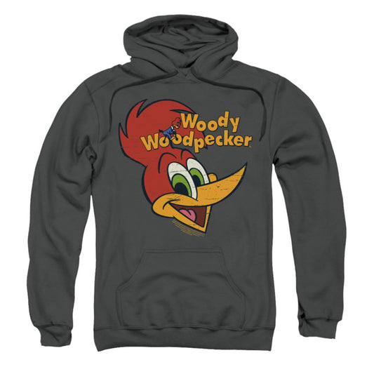 Woody Woodpecker Retro Logo Hooded Sweatshirt Front