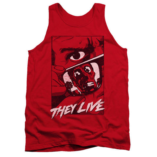 They Live Graphic Poster Mens Tank