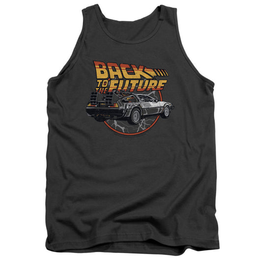 Back To The Future Time Machine Mens Tank