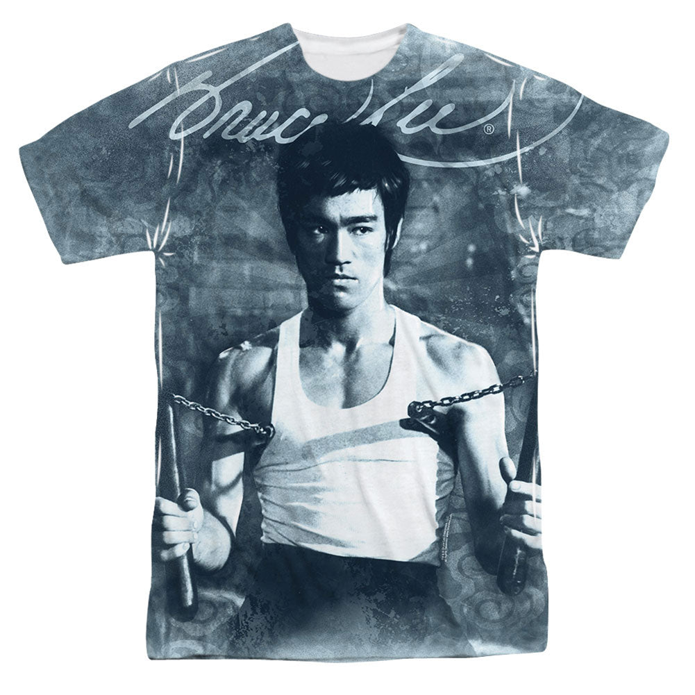 Bruce Lee Nunchucks Sublimation T-shirt