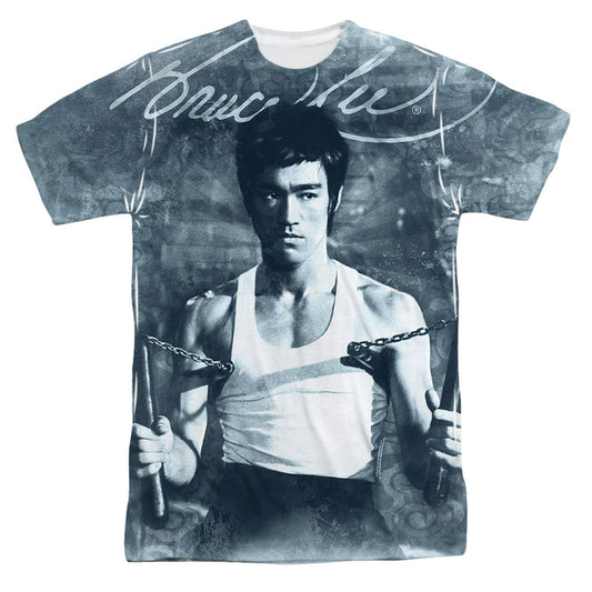 Bruce Lee Nunchucks Sublimation T-shirt