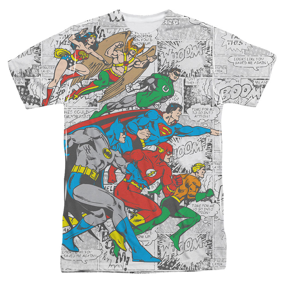 DC Comics Face Off Sublimation T-shirt