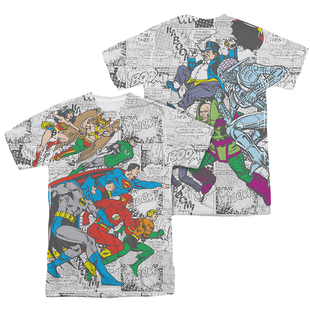 DC Comics Face Off Sublimation T-shirt