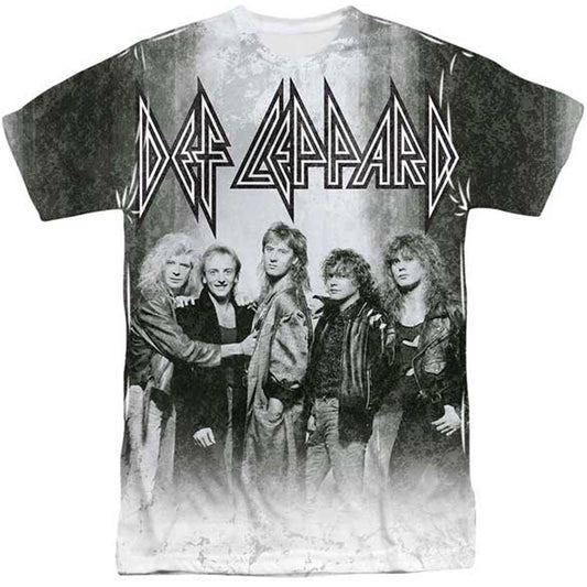 Def Leppard The Band Sublimation T-shirt