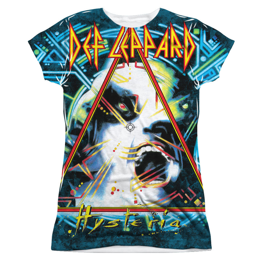 Def Leppard Hysteria Sublimation Junior Top