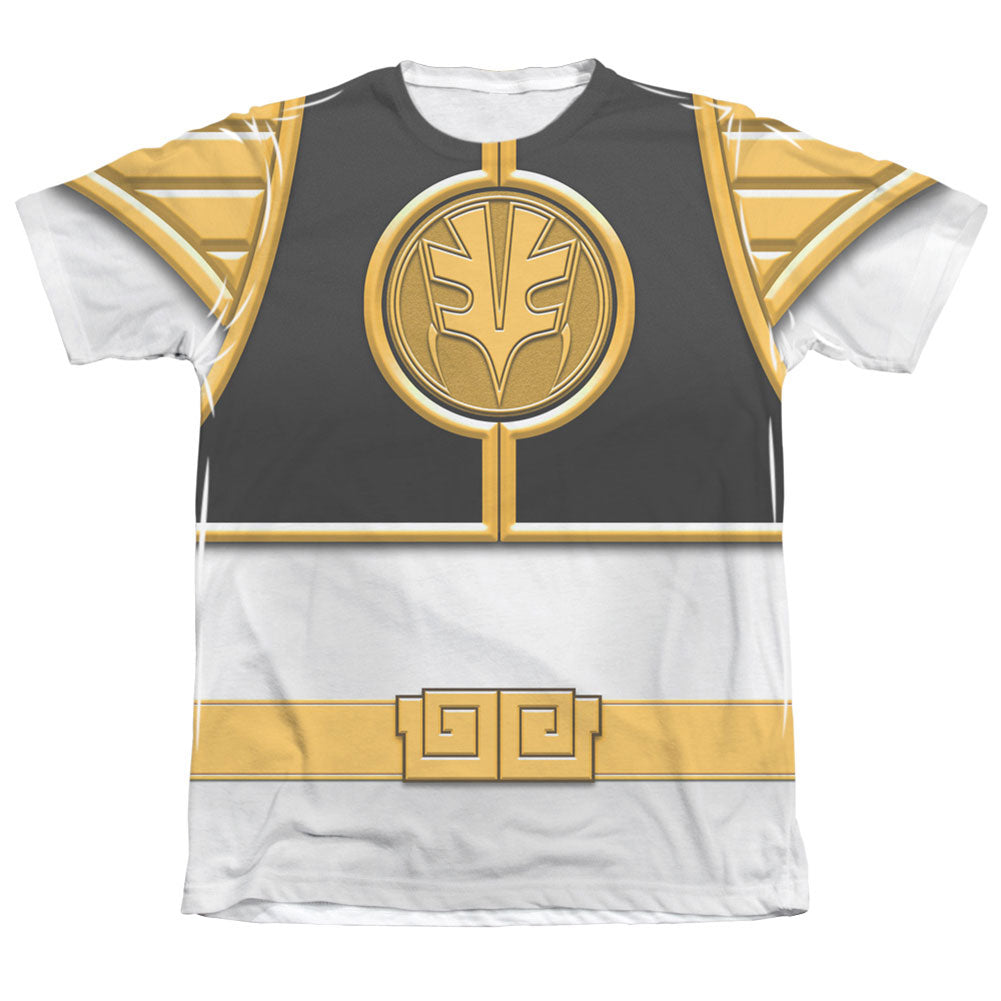 Power Rangers White Ranger Sublimation T-shirt