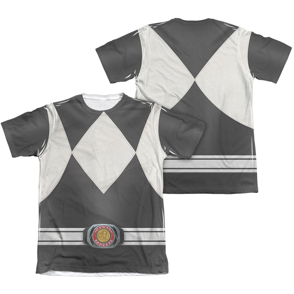 Power Rangers Black Ranger Sublimation T-shirt