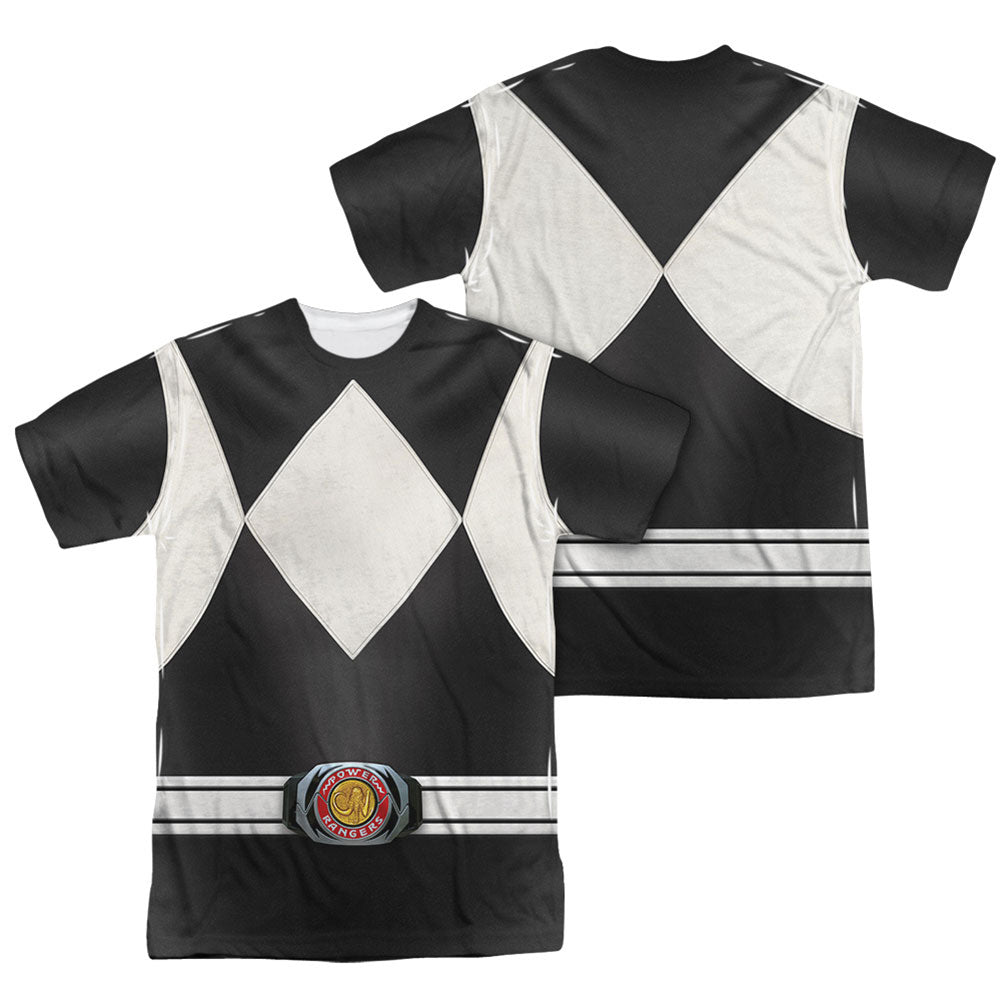 Power Rangers Black Ranger Sublimation T-shirt